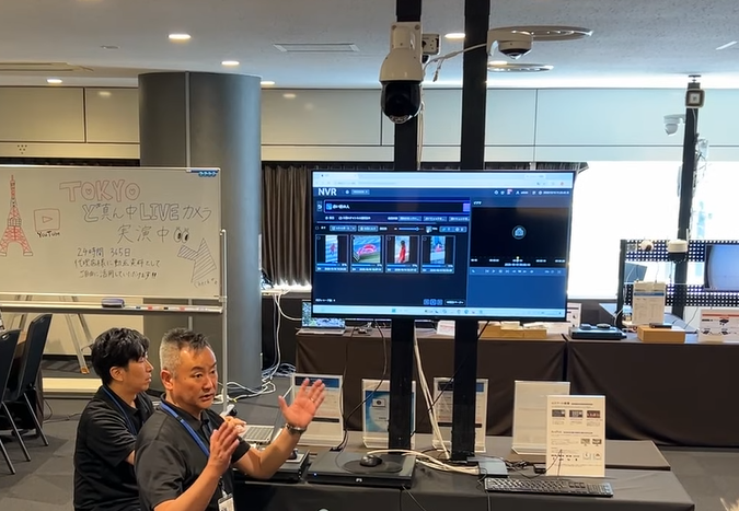 NVRの新機能 AcuPick の画面