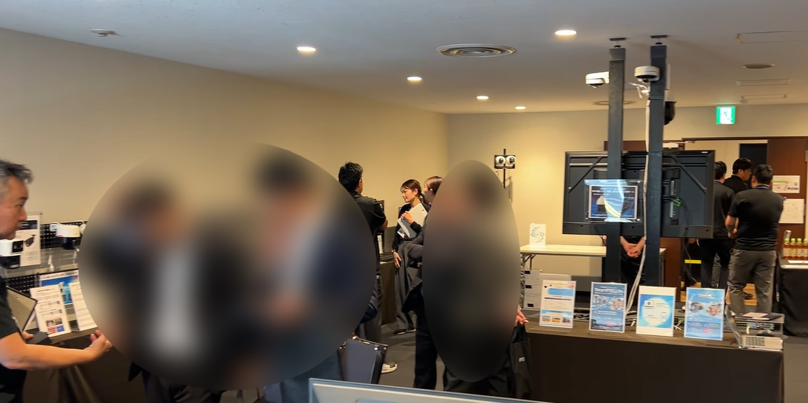 IPS展示会での製品展示
