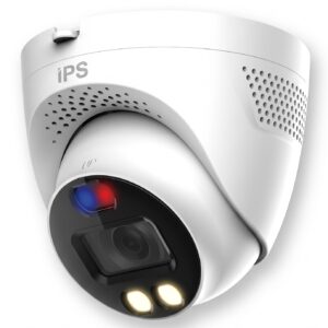 C-19》IPS-CK521<br>5MP 2.8mm固定 2ケーブル アイボール型 AI警備カメラ 双方向通話