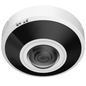 I-41》IPS-NF613<br>6MP PoE フィッシュアイ IR ネットワークカメラ マイク・スピーカー内蔵