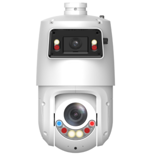 I-24》IPS-NDM4425PTZ-Tioc<br>4MP+4MP 光学25倍PTZ 2眼 AI警備ネットワークカメラ スピーカー内蔵