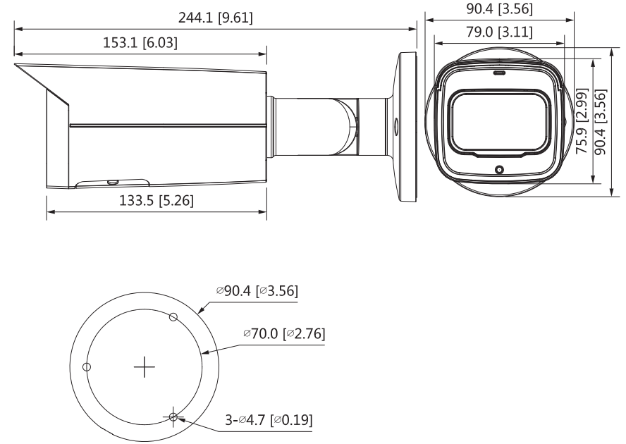 IPC-HFW2831T-ZAS外寸