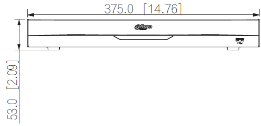 NVR5208-8P-E外寸