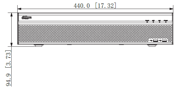 NVR608-32-4KS2(32ch)外寸